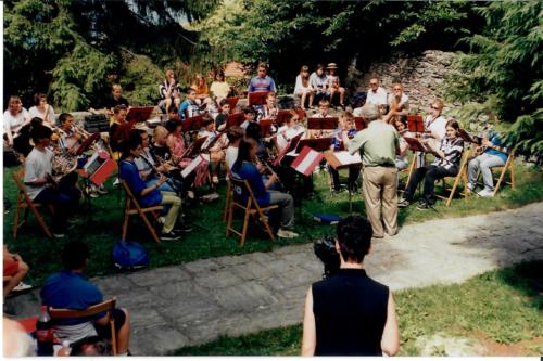 Saison 1997-1998 Voyage concert Maccagno (Italie)