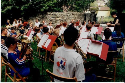 Saison 1997-1998 Voyage concert Maccagno (Italie)