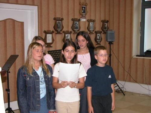 Saison 2003-2004 Audition