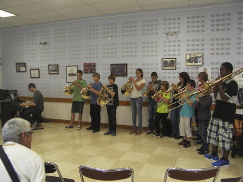 Saison 2012-2013 Audition classes de cuivres