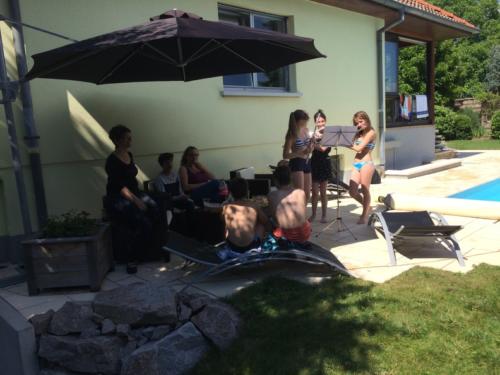 Saison 2014-2015 Détente musicale chez la directrice