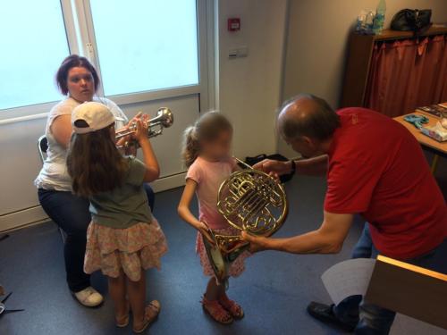 2017 2018 Présentation instruments aux scolaires