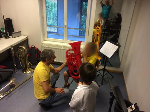 2017 2018 Présentation instruments aux scolaires