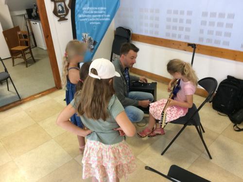 2017 2018 Présentation instruments aux scolaires