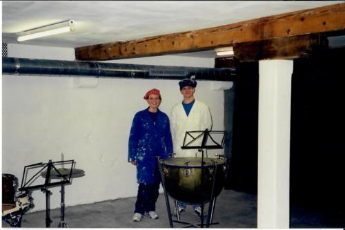 Saison 1997-1998 Nos jeunes embellissent la cave