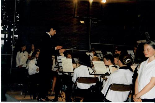 Saison 1997-1998 Participation de l'école aux 115 ans de l'harmonie