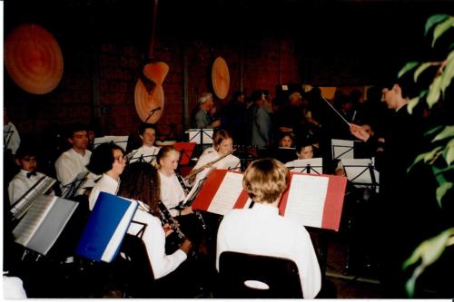 Saison 1998-1999 Concert classe d'orchestre pour expo Art et Artisanat