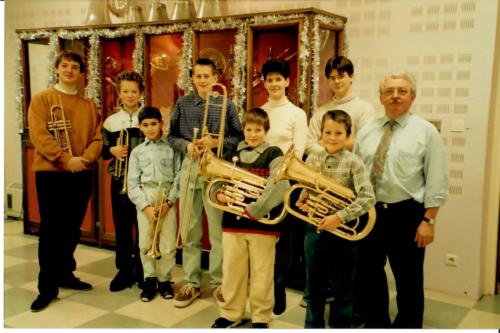 Saison 1998-1999 Master Classe Cuivres avec Frédéric Mellardi