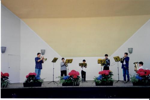 Saison 1998-1999 Week-end Pentecote Ensemble cuivre à Bad Saekingen au retour de Wieden