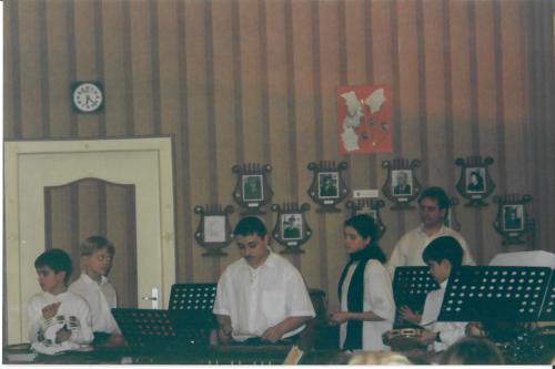 Saison 1999-2000 Audition classe percu