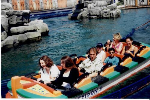 Saison 2000-2001 Sortie Europapark avec Ecole Musique Megève