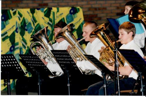 Saison 2000-2001 Tony Tuba Ecole Musique Megève Cosec Sausheim