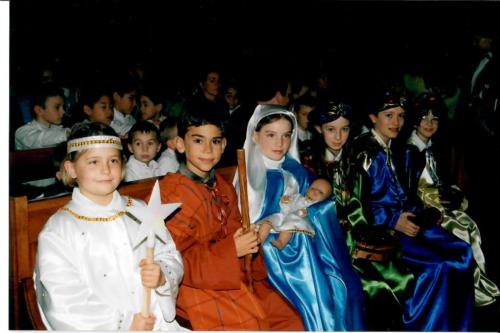 Saison 2001-2002 Participation au concert de Noël de l'harmonie