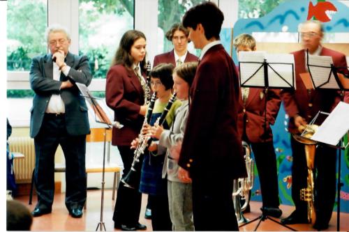 Saison 2001-2002 Présentation des instruments dans les écoles