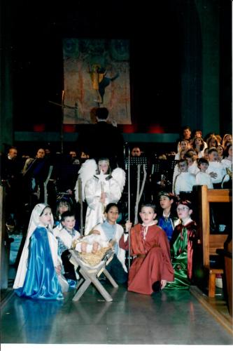 Saison 2002-2003 Participation concert Noël Harmonie