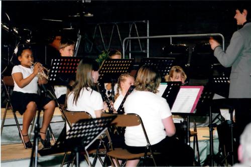 aison 2006-2007 Participation au concert de printemps de l'harmonie