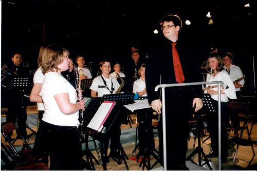 aison 2006-2007 Participation au concert de printemps de l'harmonie