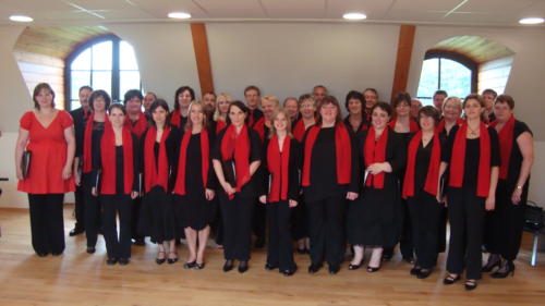 Saison 2009-2010 Le groupe vocal De Si de La en concours à Audincourt